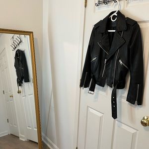 AllSaints Balfern Leather Biker Jacket